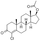 Acetato CAS 855-19-6 do esteroide anabólico 4-Chlorotestosterone da testosterona dos esteroides de Turinabol