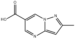 estrutura ácida de 2-Methylpyrazolo [1,5-a] pyriMidine-6-carboxylic