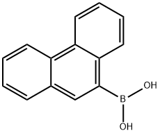estrutura 9-Phenanthracenylboronic ácida
